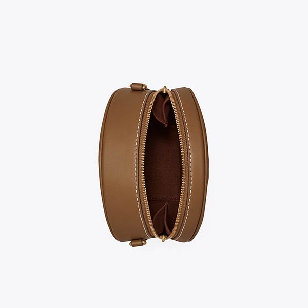 Tory Burch T Monogram 緹花圓餅包